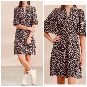 ByTimo Floral button down dress